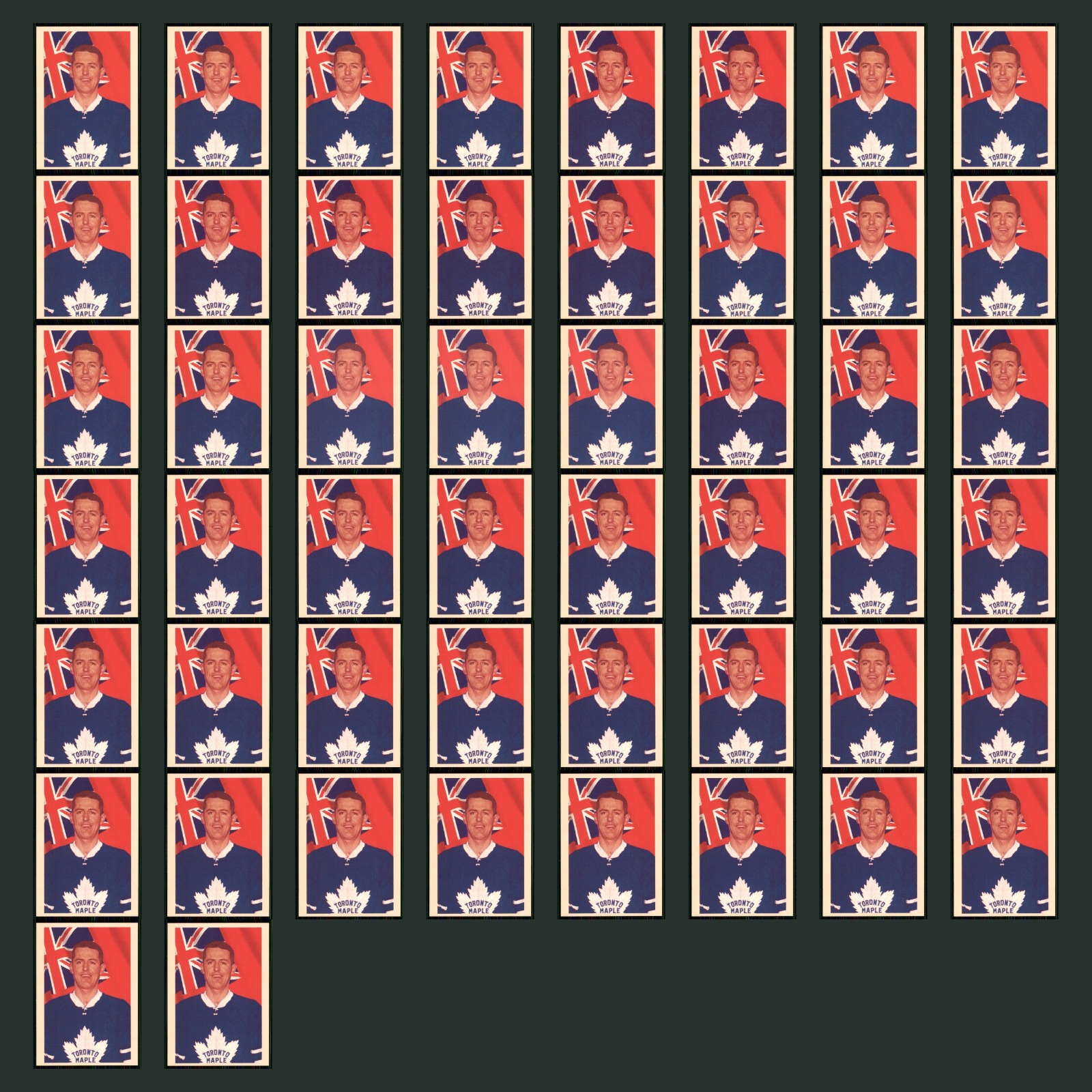 William Harris Lot 50 Hockey Cards 1993 Parkhurst Parkies Reprints Set NHL NM card scans. Overall card condition is Near Mint.